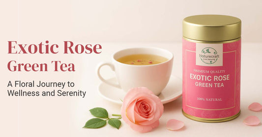 Exotic Rose Green Tea: A Floral Journey to Wellness and Serenity.