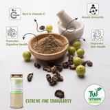 TATWANI HERBALS Amla Powder + Mulethi Powder + Moringa Powder 300g (100g Each) Ayurvedic Support for Skin Health | Licorice Root For Health, Skin and Hair Care | Edible