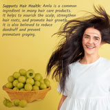 TATWANI HERBALS Pure Amla Powder For Hair Growth 100g | Gooseberry Powder for Drinking, Eating, Hair Nourishment | Repair Damage Hair & Skin Care